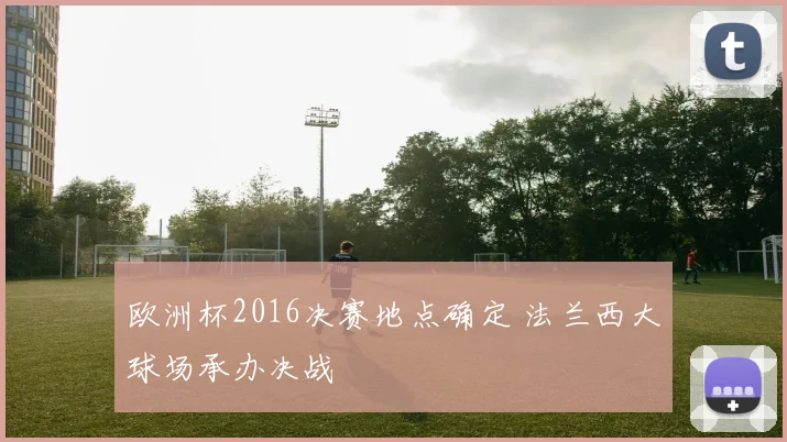 欧洲杯2016决赛地点确定 法兰西大球场承办决战